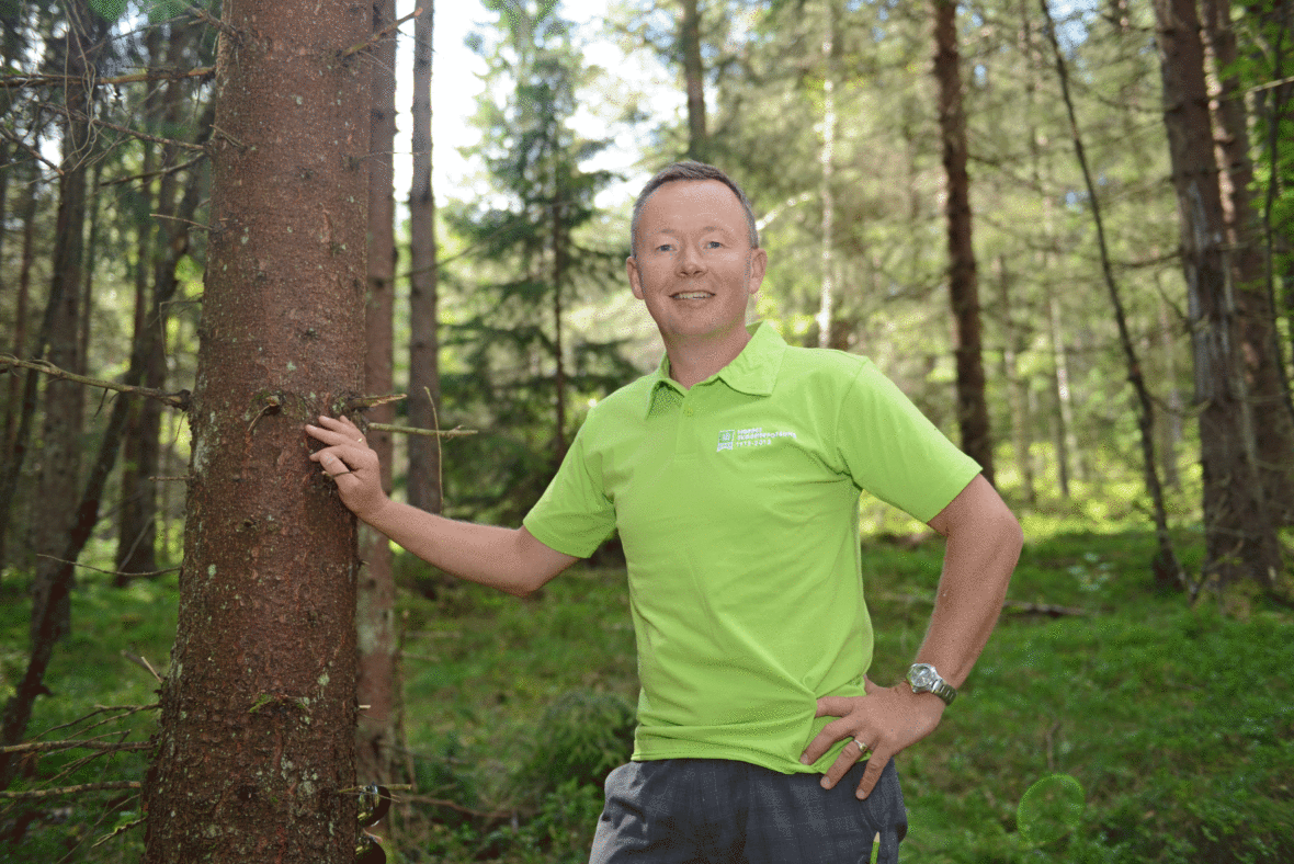 Olav Veum, styreleder i Norges Skogeierforbund.