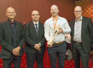 Magne A. Bjertnæs vant Nordic Wood City Award 2017