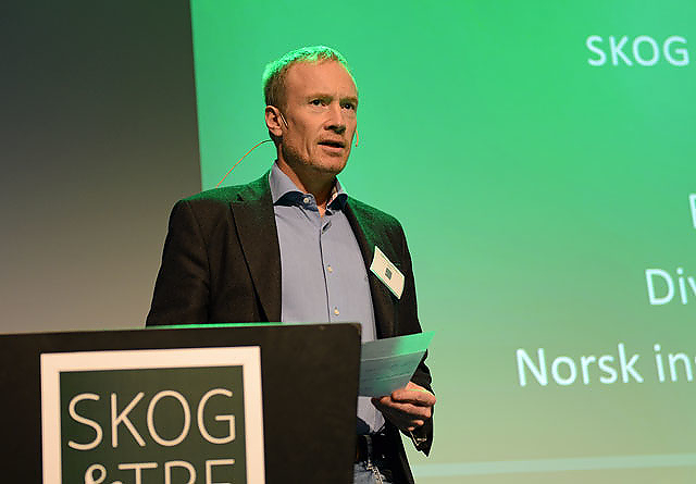 Bjørn Håvard Evjen i Nibio mener det er mulig å øke hogsten i Norge i årene som kommer.