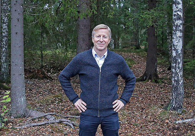Per Skorge er administrerende direktør i Norges Skogeierforbund.